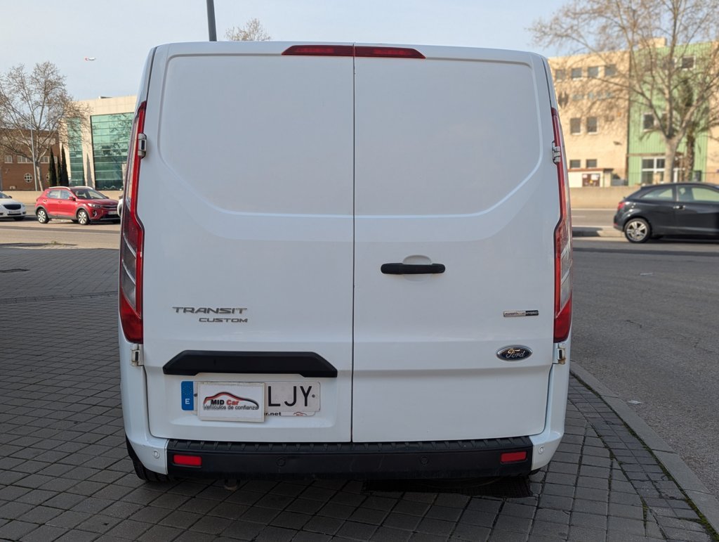 MIDCar coches ocasión Madrid Ford Transit Custom Van 2.0 TDCI 130Cv 280 L1 MHEV Etiqueta ECO IVA y Garantía Incl