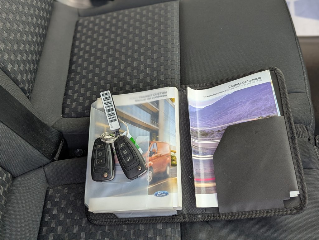 MIDCar coches ocasión Madrid Ford Transit Custom Van 2.0 TDCI 130Cv 280 L1 MHEV Etiqueta ECO IVA y Garantía Incl