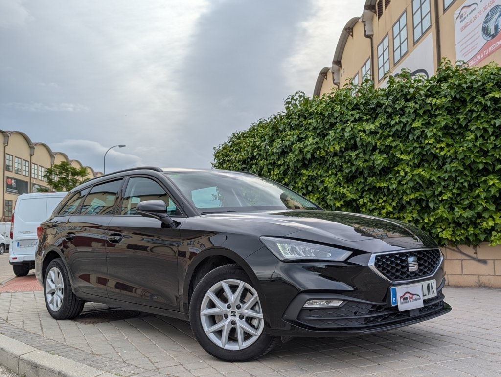 MIDCar coches ocasión Madrid Seat Nuevo Leon SP 2.0Tdi 150Cv DSG Style Go IVA y Garantía Inc nacional