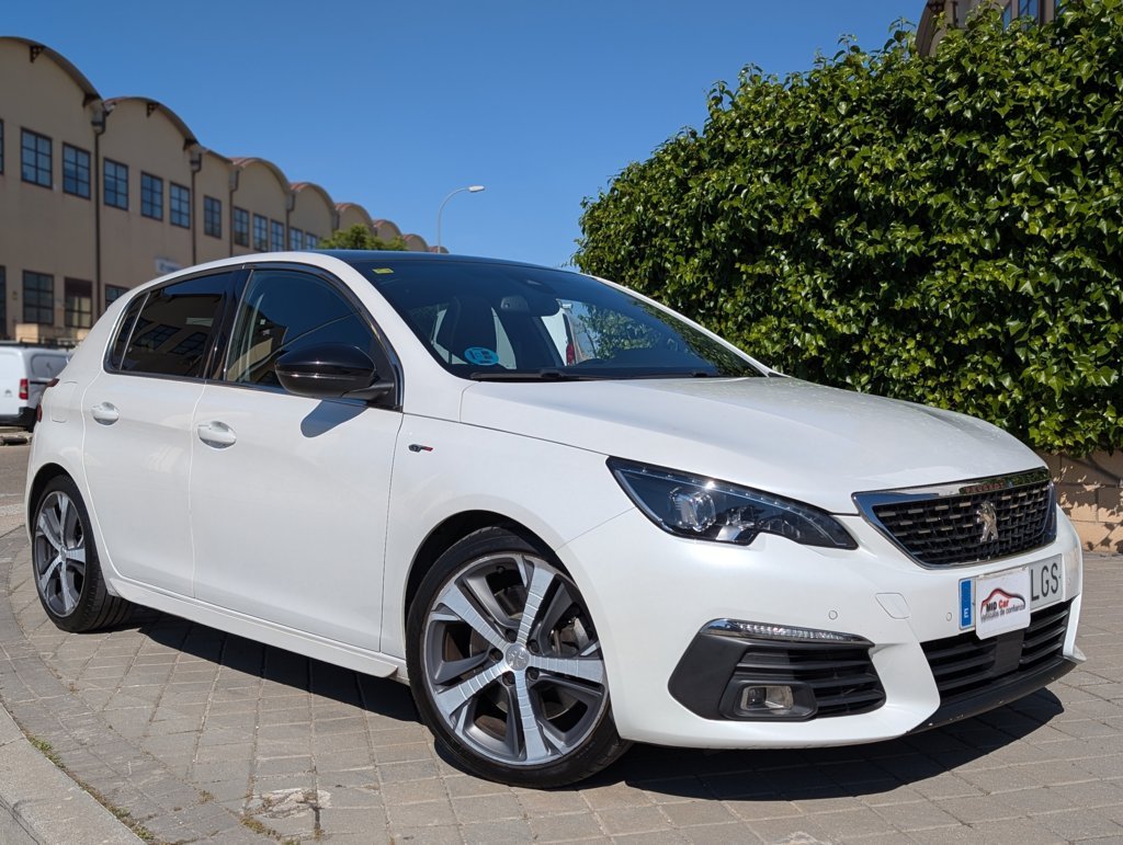MIDCar coches ocasión Madrid Peugeot 308 GT-Line 2.0BlueHDi Auto S&S EAT8 180Cv IVA y Garantía Inc Nacional