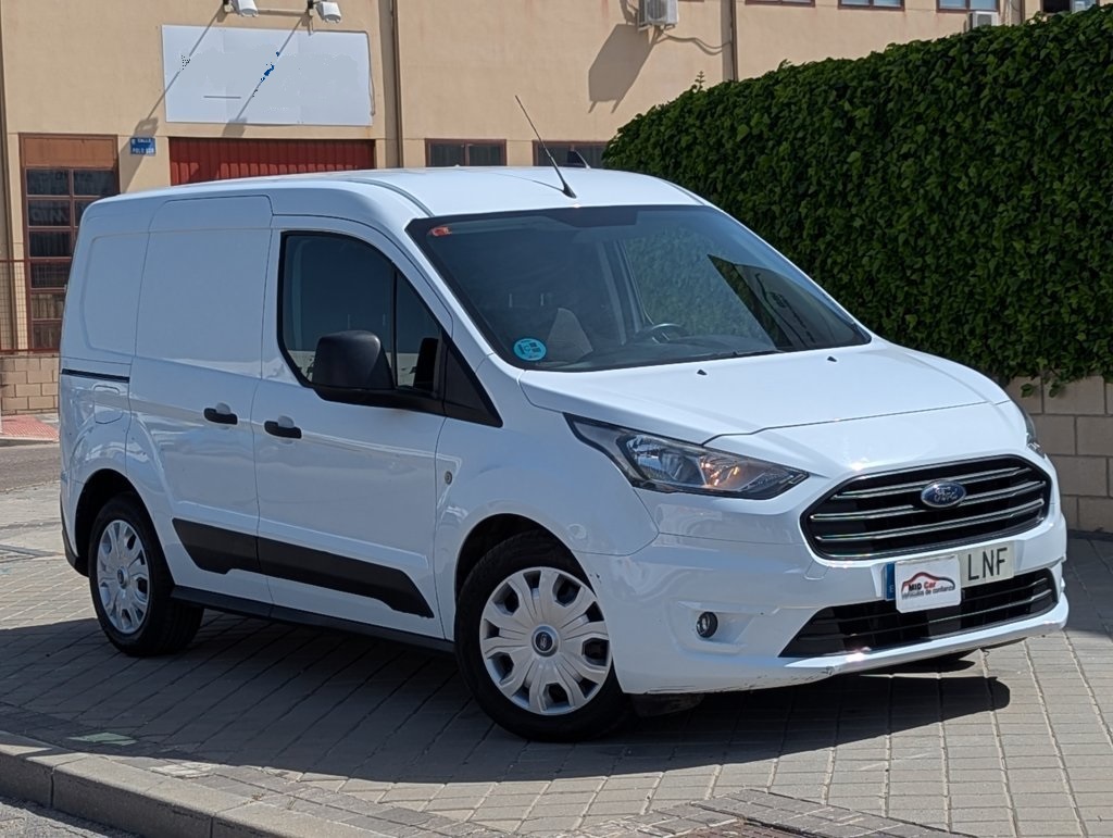 MIDCar coches ocasión Madrid Ford Transit Connect Furgón Van  Trend 200 L1 Automatico 100Cv   Caja de cambios 6-marcha - powershift IVA y Garantía Incl