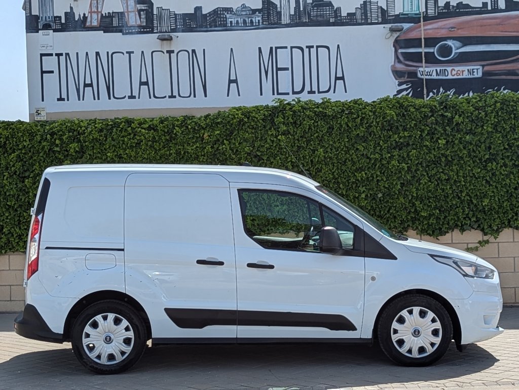MIDCar coches ocasión Madrid Ford Transit Connect Furgón Van  Trend 200 L1 Automatico 100Cv   Caja de cambios 6-marcha - powershift IVA y Garantía Incl