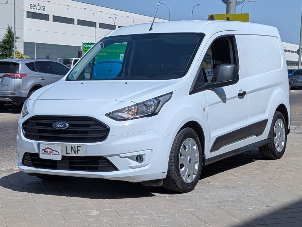 MIDCar coches ocasión Madrid Ford Transit Connect Furgón Van  Trend 200 L1 Automatico 100Cv   Caja de cambios 6-marcha - powershift IVA y Garantía Incl