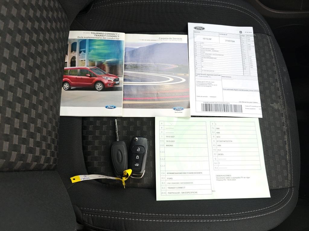 MIDCar coches ocasión Madrid Ford Transit Connect Furgón Van  Trend 200 L1 Automatico 100Cv   Caja de cambios 6-marcha - powershift IVA y Garantía Incl