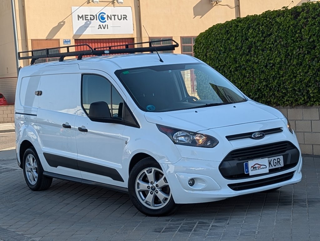 MIDCar coches ocasión Madrid Ford Transit Connect Van 1.5 TDCi 100cv Trend 210 L2, 3Plazas