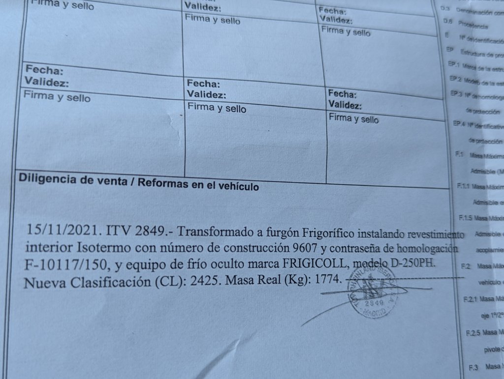 MIDCar coches ocasión Madrid Ford Transit Connect Van Con Instalacion Frio 1.5EcoBlue Etiqueta C IVA y Garantía Incl Trend 210  S&S Trend L2 3Plazas 6 Velocidades