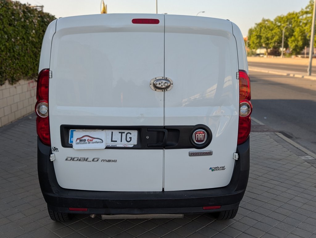 MID Car coches ocasión Madrid Fiat Doblo Maxi SX 1.4Tjet 120Cv GNC Etiqueta ECO IVA y Garantía Inc Nacional