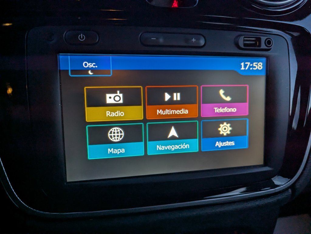 MIDCar coches ocasión Madrid Dacia Lodgy 1.6 SCe Gasolina / LPG Stepway  Combi 7 Plazas, 110Cv, Híbrido Etiqueta ECO