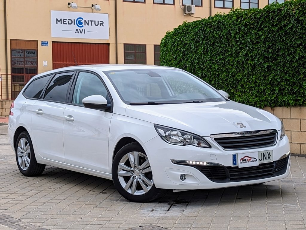 MIDCar coches ocasión Madrid Peugeot 308Sw 1.5 BlueHDi 120Cv Etiqueta medioambiental C