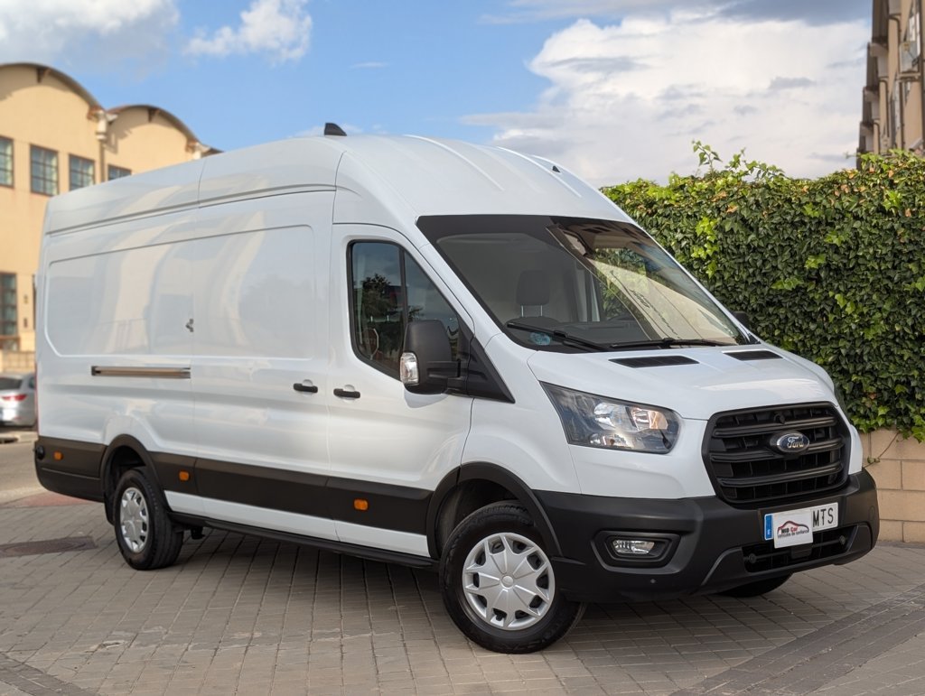 MIDCar coches ocasión Madrid Ford Transit L4H3 Van Trend RWD 170Cv Nacional IVA y Garantía Incl Etiqueta C