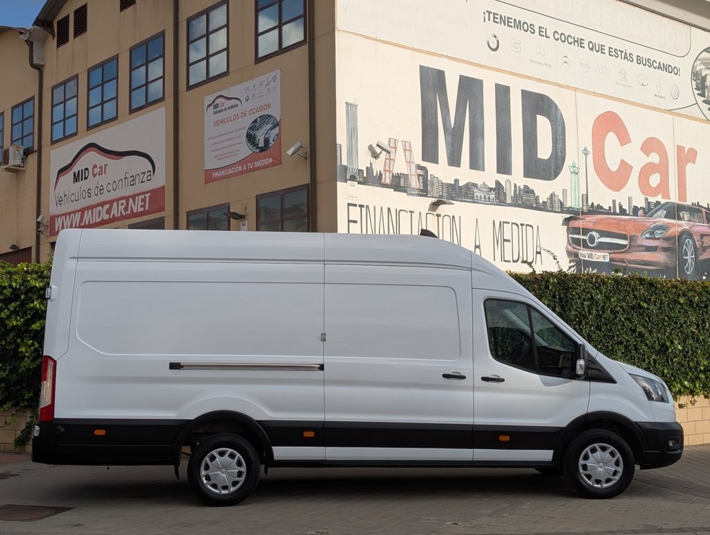 MIDCar coches ocasión Madrid Ford Transit L4H3 Van Trend RWD 170Cv Nacional IVA y Garantía Incl Etiqueta C