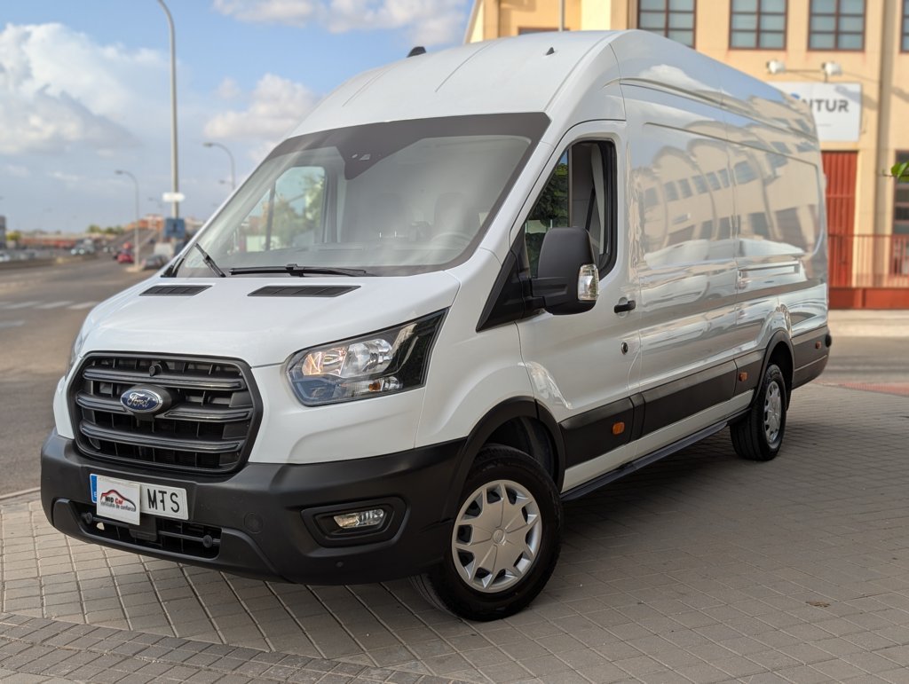MIDCar coches ocasión Madrid Ford Transit L4H3 Van Trend RWD 170Cv Nacional IVA y Garantía Incl Etiqueta C