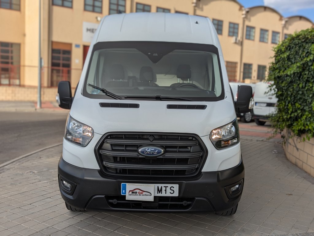 MIDCar coches ocasión Madrid Ford Transit L4H3 Van Trend RWD 170Cv Nacional IVA y Garantía Incl Etiqueta C