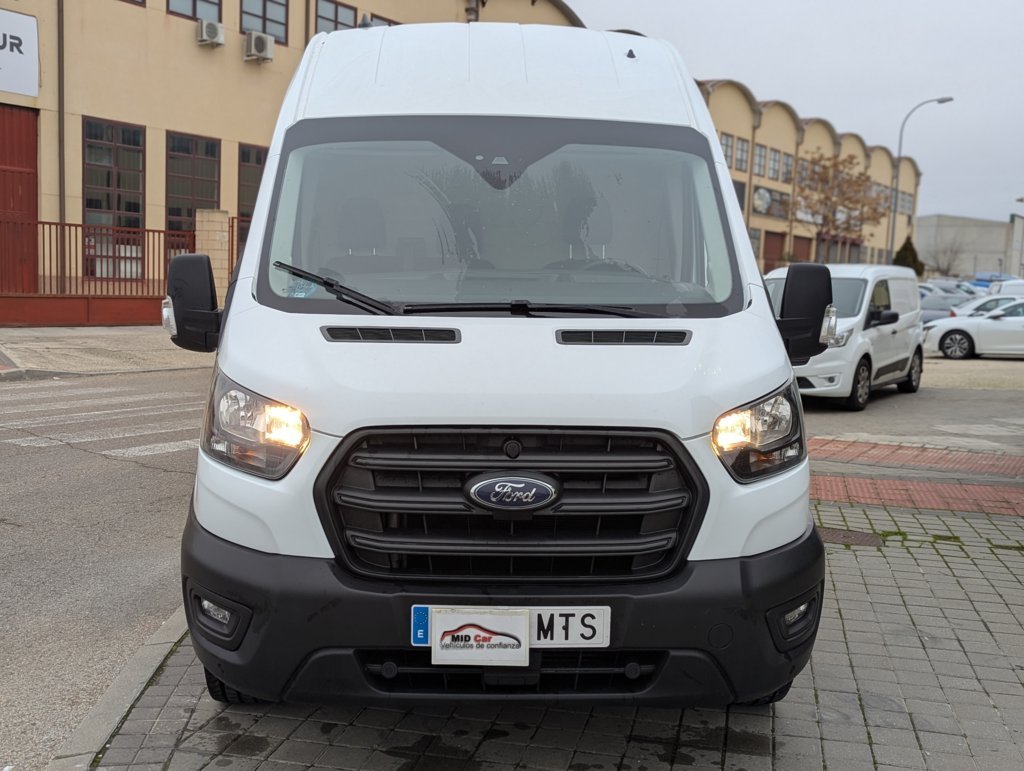 MIDCar coches ocasión Madrid Ford Transit L4H3 Van Trend RWD 170Cv Nacional IVA y Garantía Incl Etiqueta C