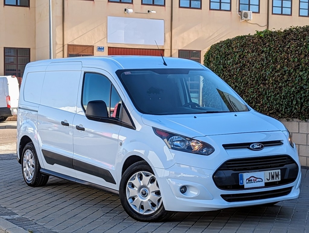 MIDCar coches ocasión Madrid Ford Transit Connect Van 1.5 TDCi 100cv Trend 210 L2, 3Plazas