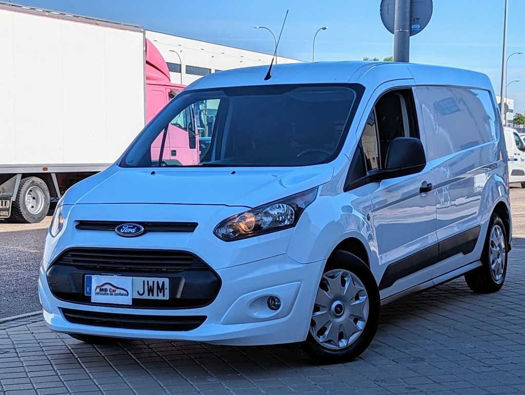 MIDCar coches ocasión Madrid Ford Transit Connect Van 1.5 TDCi 100cv Trend 210 L2, 3Plazas