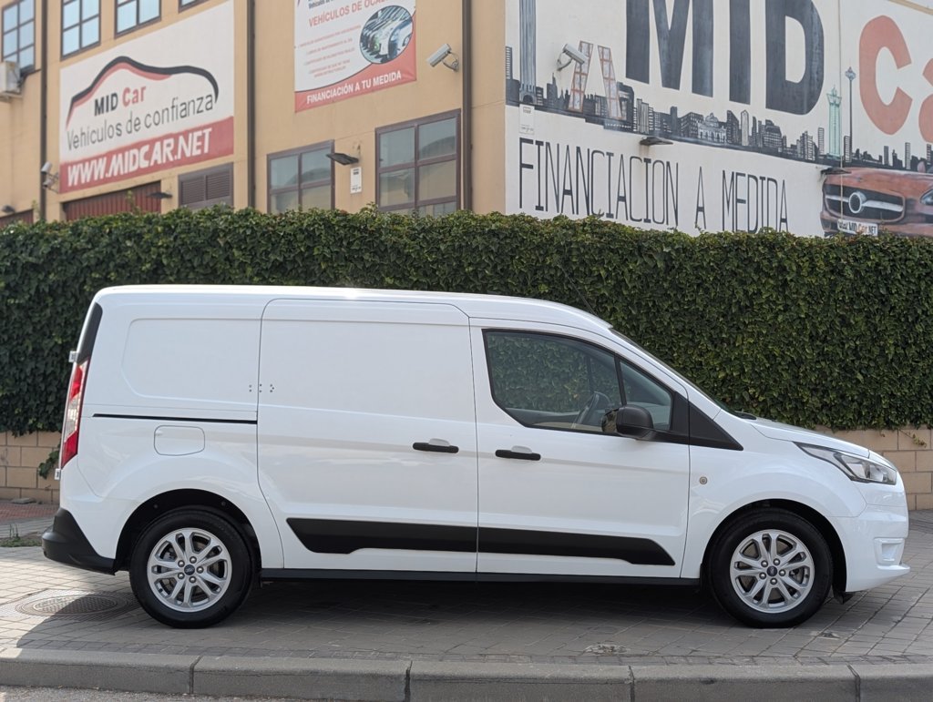 MIDCar coches ocasión Madrid Ford Transit Connect Van 1.5EcoBlue  Trend 240  S&S Trend L2, 3 Plazas Etiqueta C IVA y Garantía Incl