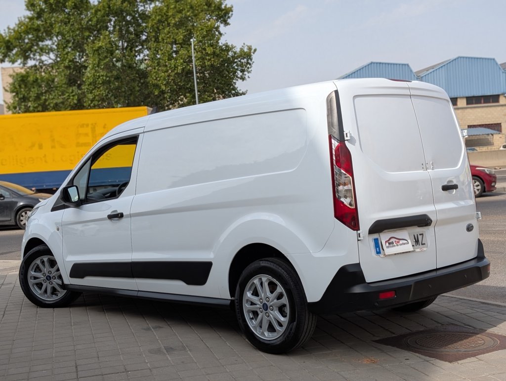 MIDCar coches ocasión Madrid Ford Transit Connect Van 1.5EcoBlue  Trend 240  S&S Trend L2, 3 Plazas Etiqueta C IVA y Garantía Incl
