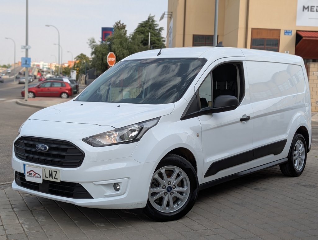 MIDCar coches ocasión Madrid Ford Transit Connect Van 1.5EcoBlue  Trend 240  S&S Trend L2, 3 Plazas Etiqueta C IVA y Garantía Incl