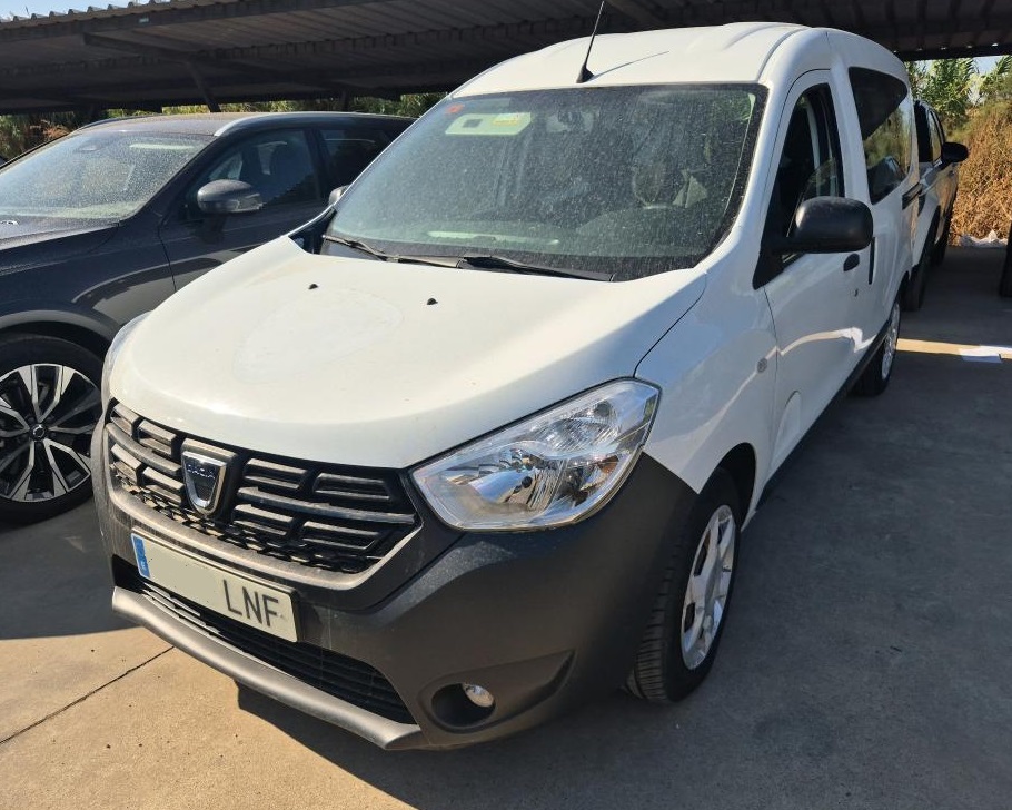 MID Car coches ocasión Madrid Dacia Dokker Combi  1.6GLP / Gasolina 110Cv Híbrido Etiqueta medioambiental ECO IVA y Garantía Incl