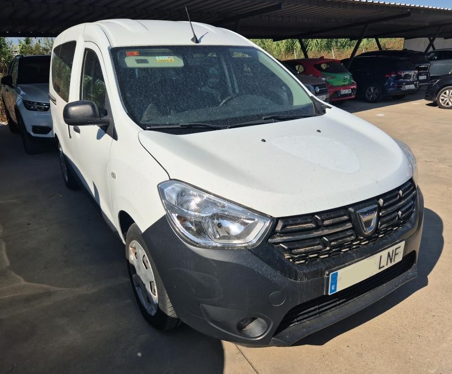 MID Car coches ocasión Madrid Dacia Dokker Combi  1.6GLP / Gasolina 110Cv Híbrido Etiqueta medioambiental ECO IVA y Garantía Incl