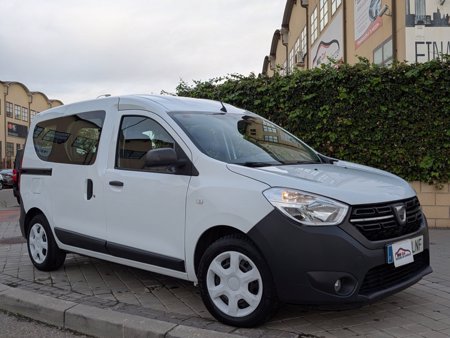 MID Car coches de ocasión Madrid Dacia Dokker Combi  1.6GLP / Gasolina 110Cv Híbrido Etiqueta medioambiental ECO IVA y Garantía Incl