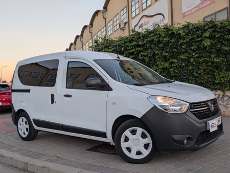 MID Car coches de ocasión Madrid Dacia Dokker Combi  1.6GLP / Gasolina 110Cv Híbrido Etiqueta medioambiental ECO IVA y Garantía Incl