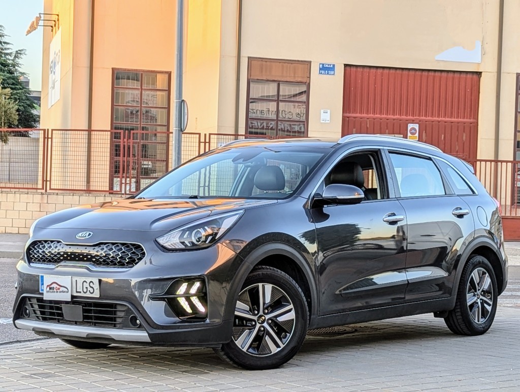 MIDCar coches ocasión Madrid KIA NIRO 1.6 GDi Híbrido 141C  Drive (Eléctrico, Gasolina)  Etiqueta Eco