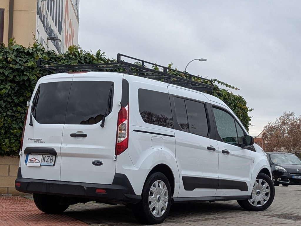 MIDCar coches ocasión Madrid Ford Transit Connect Kombi 1.5 Tdci S/s Trend 230 L2 120Cv, 6 Velocidades, Etiqueta medioambiental C IVA y Garantía Incl