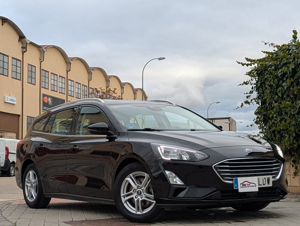 MIDCar coches ocasión Madrid Ford Focus SB 1.5EcoBlue 120Cv 6Velocidades 5 Puertas, Etiqueta Medioambiental C