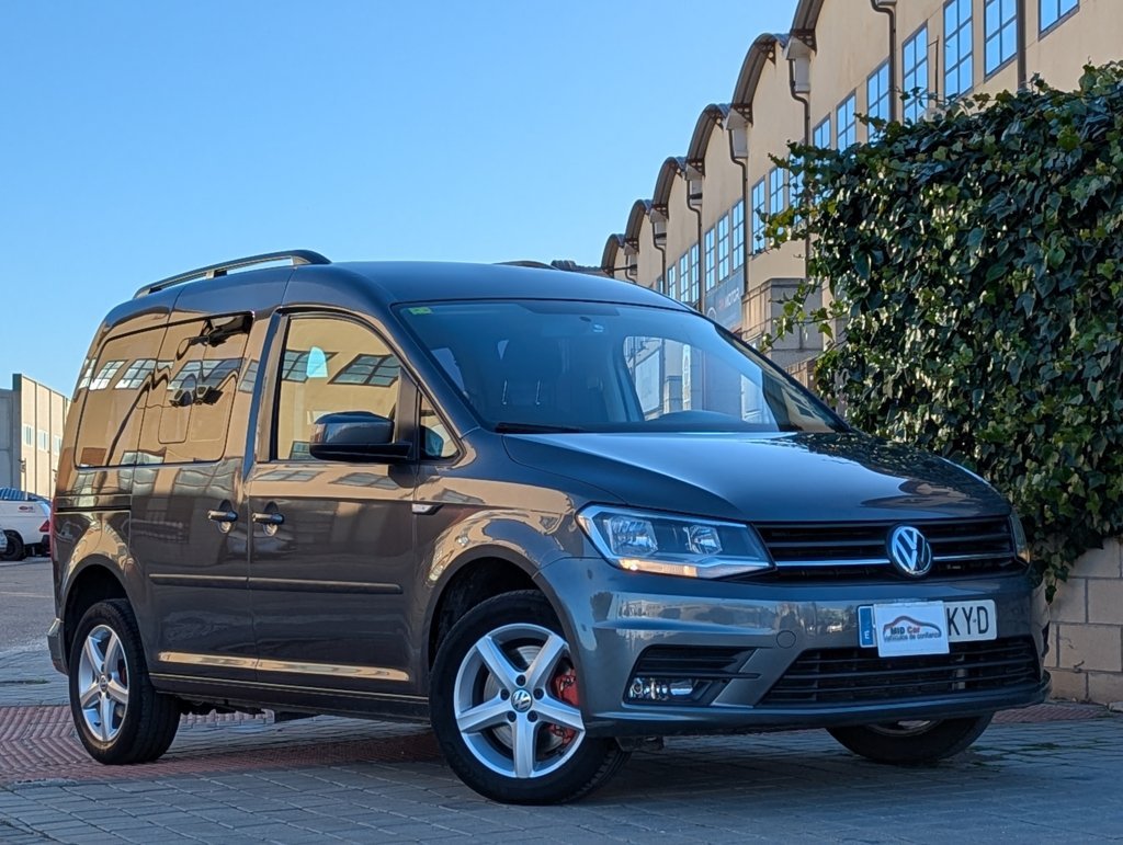 MIDCar coches ocasión Madrid Volkswagen Caddy Edition Kombi 1.4TSI 130Cv Etiqueta Medioambiental C IVA y Garantía Incl