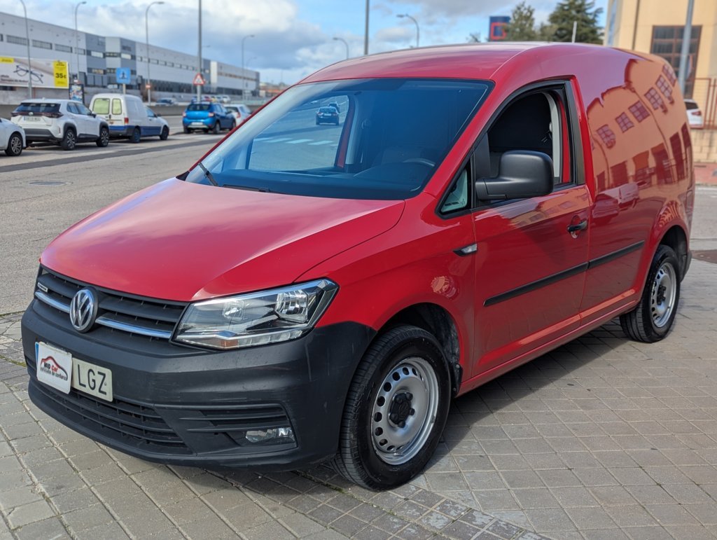 MIDCar coches ocasión Madrid Volkswagen Caddy Etiqueta medioambiental Eco Profesional Furgón 1.4 TGI 81kW BM 110Cv,  IVA y Garantía Inc