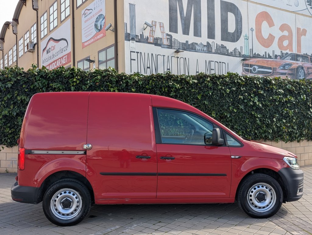 MIDCar coches ocasión Madrid Volkswagen Caddy Etiqueta medioambiental Eco Profesional Furgón 1.4 TGI 81kW BM 110Cv,  IVA y Garantía Inc