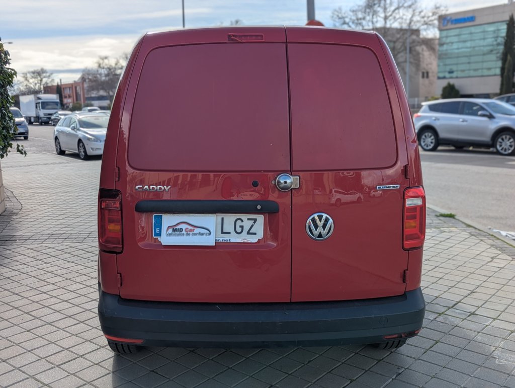 MIDCar coches ocasión Madrid Volkswagen Caddy Etiqueta medioambiental Eco Profesional Furgón 1.4 TGI 81kW BM 110Cv,  IVA y Garantía Inc