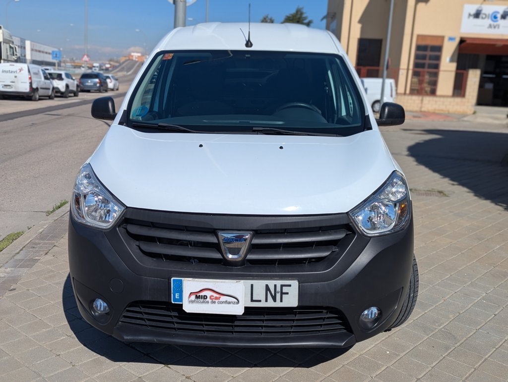 MIDCar coches ocasión Madrid Dacia Dokker Van Essential 1.6 110Cv GLP Híbrido Etiqueta mjedioambiental ECO IVA y Garantía Incl