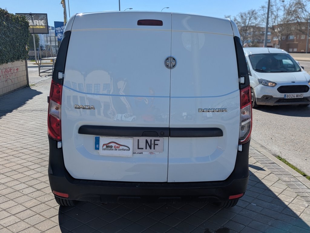 MIDCar coches ocasión Madrid Dacia Dokker Van Essential 1.6 110Cv GLP Híbrido Etiqueta mjedioambiental ECO IVA y Garantía Incl