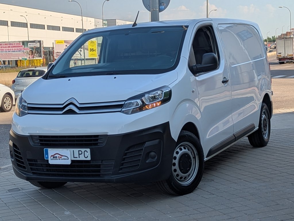 MIDCar coches ocasión Madrid Citroen Jumpy Furgón  2.0BlueHDi Premium Talla M Etiqueta C IVA y Garantía Incl Nacional