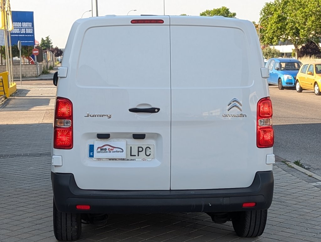 MIDCar coches ocasión Madrid Citroen Jumpy Furgón  2.0BlueHDi Premium Talla M Etiqueta C IVA y Garantía Incl Nacional