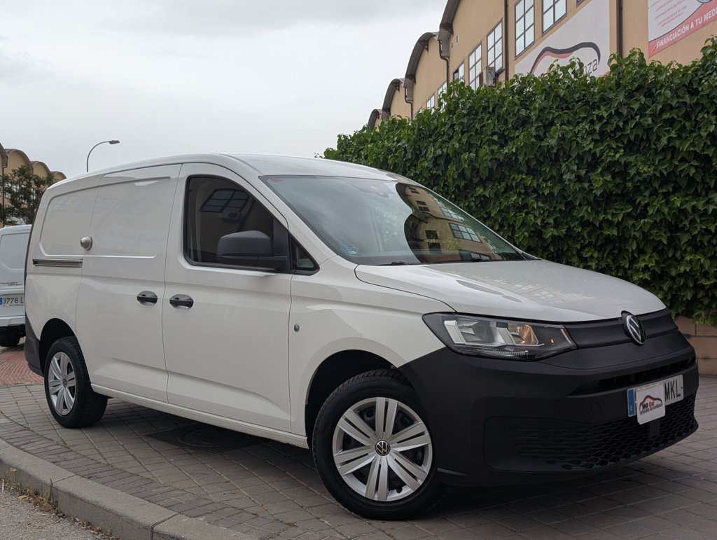 MIDCar coches ocasión Madrid Volkswagen Caddy Profesional Maxi Furgón Nuevo Modelo 2.0Tdi 102Cv 6Velocidades IVA y Garantía Incl Etiqueta C