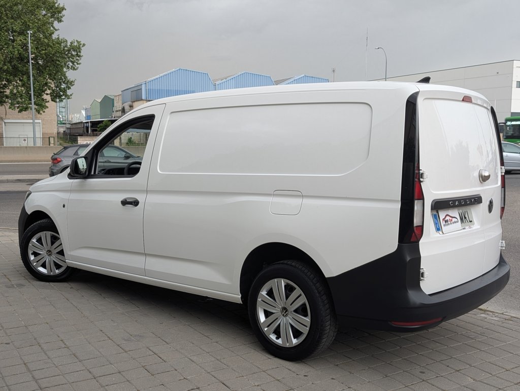 MIDCar coches ocasión Madrid Volkswagen Caddy Profesional Maxi Furgón Nuevo Modelo 2.0Tdi 102Cv 6Velocidades IVA y Garantía Incl Etiqueta C
