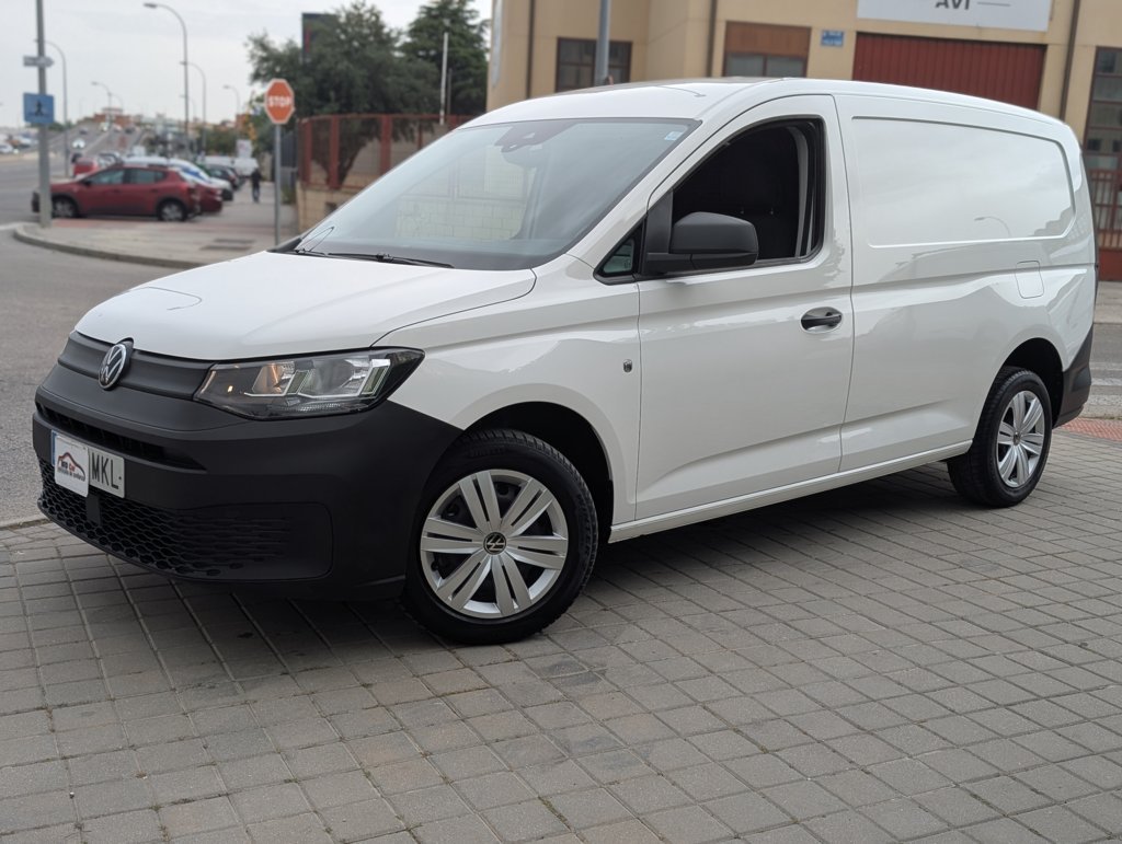 MIDCar coches ocasión Madrid Volkswagen Caddy Profesional Maxi Furgón Nuevo Modelo 2.0Tdi 102Cv 6Velocidades IVA y Garantía Incl Etiqueta C