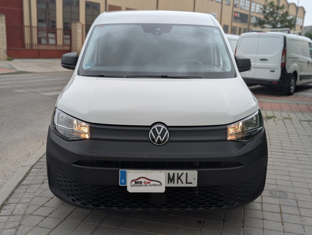 MIDCar coches ocasión Madrid Volkswagen Caddy Profesional Maxi Furgón Nuevo Modelo 2.0Tdi 102Cv 6Velocidades IVA y Garantía Incl Etiqueta C