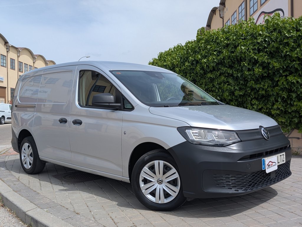 MIDCar coches ocasión Madrid Volkswagen Caddy Profesional Maxi Furgón Nuevo Modelo 2.0Tdi 102Cv 6Velocidades IVA y Garantía Incl Etiqueta C