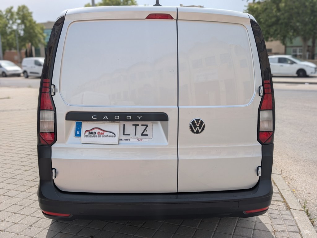 MIDCar coches ocasión Madrid Volkswagen Caddy Profesional Maxi Furgón Nuevo Modelo 2.0Tdi 102Cv 6Velocidades IVA y Garantía Incl Etiqueta C