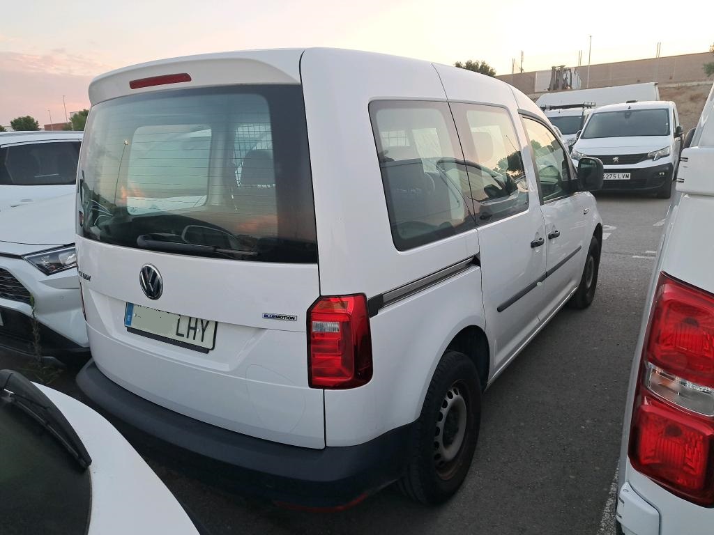 MIDCar coches ocasión Madrid Volkswagen Caddy Kombi 1.4 TGI GNC 110Cv Etiqueta ECO IVA y garantía Inc Nacional Pocos km