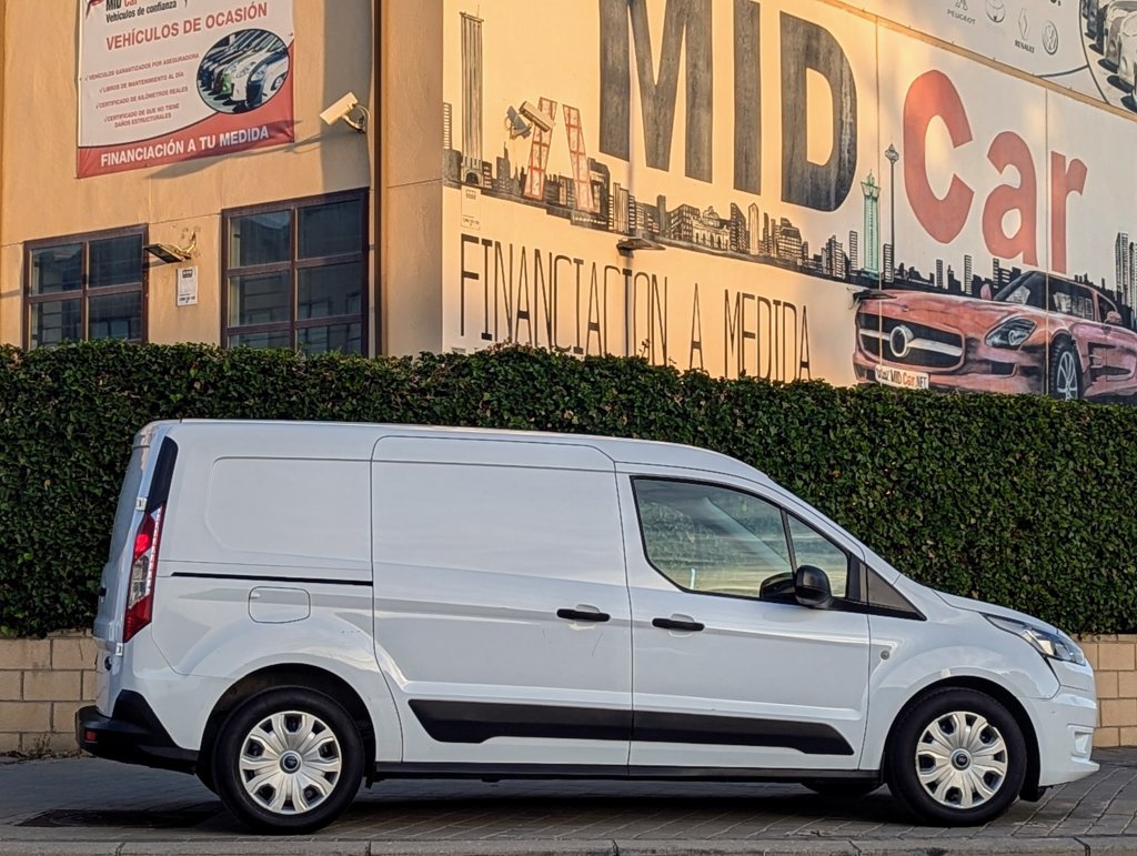 MIDCar coches ocasión Madrid Ford Transit Connect Van 1.5 TDCi  Trend 210  S&S TREND 100Cv L2