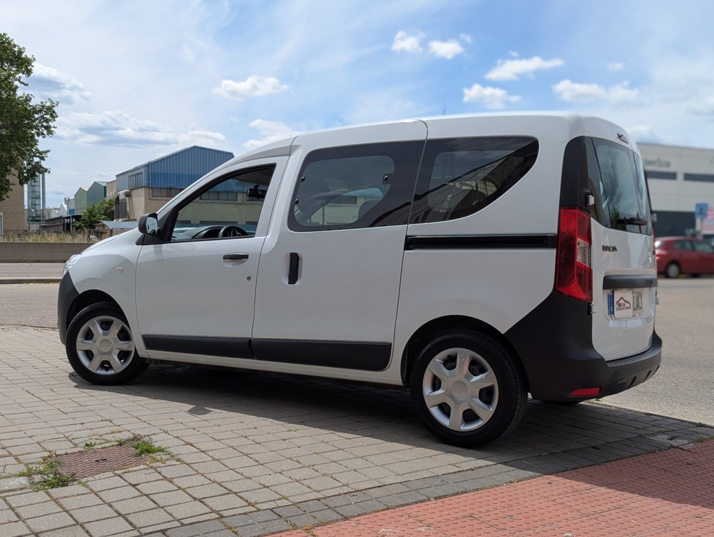 MIDCar coches ocasión Madrid Dacia Dokker Van Essential  Combi 5 Plazas, 1.6 110Cv  ECO-G N1, GLP  Híbrido