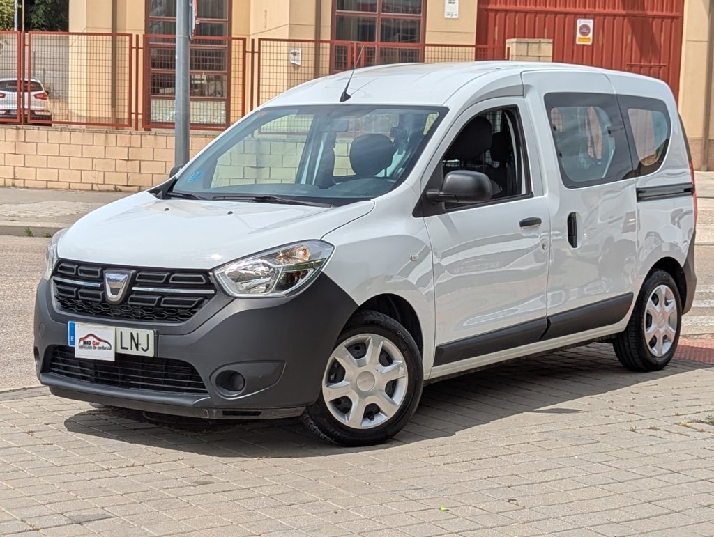 MIDCar coches ocasión Madrid Dacia Dokker Van Essential  Combi 5 Plazas, 1.6 110Cv  ECO-G N1, GLP  Híbrido