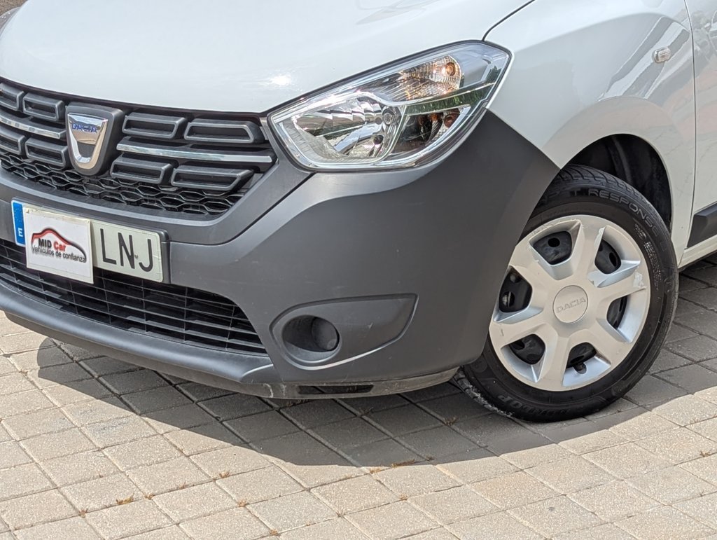MIDCar coches ocasión Madrid Dacia Dokker Van Essential  Combi 5 Plazas, 1.6 110Cv  ECO-G N1, GLP  Híbrido