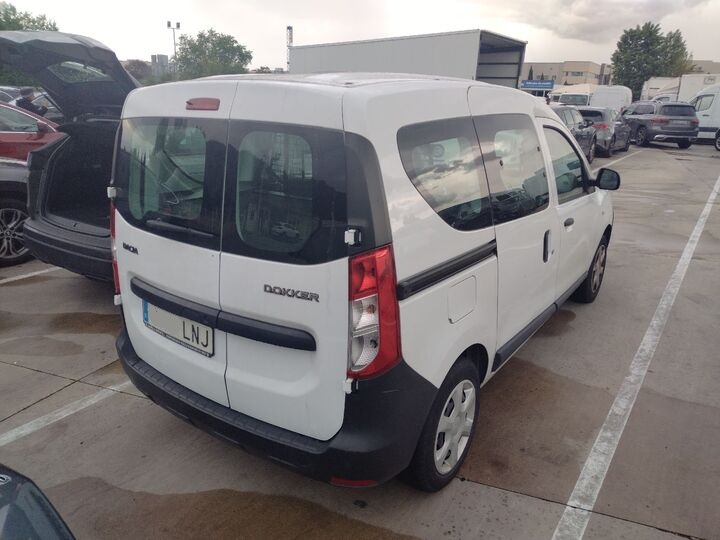 MIDCar coches ocasión Madrid Dacia Dokker Van Essential  Combi 5 Plazas, 1.6 110Cv  ECO-G N1, GLP  Híbrido
